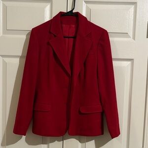 Women's Cherry Red Blazer
